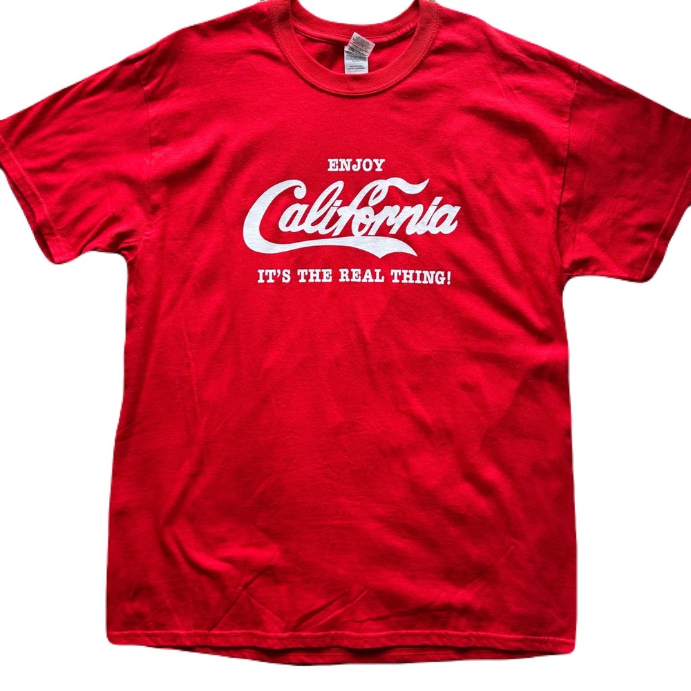 California Red Graphic Tee